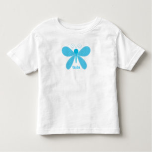 Gepersonaliseerde Butterfly Kinder T-Shirt