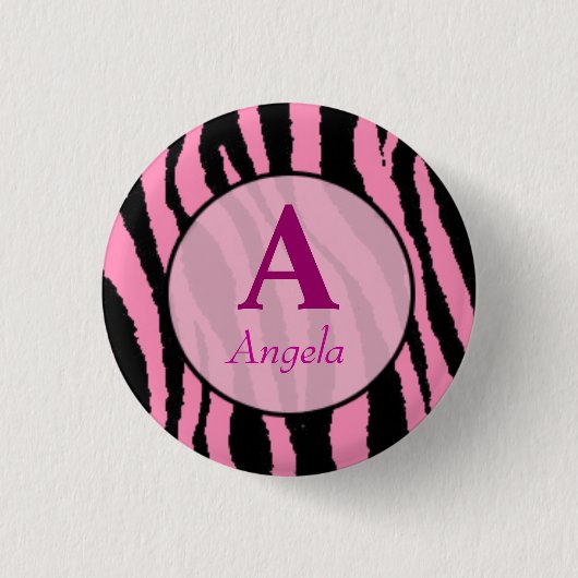 gepersonaliseerde button met je naam (Voorkant)