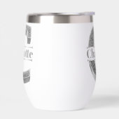 Gepersonaliseerde C-Initiaal Silver Monogram Jouw (Links)