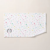 Gepersonaliseerde C-Initiaal Silver Monogram Jouw  Bad Handdoek (Handdoek)