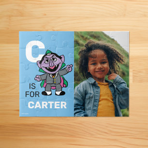 Gepersonaliseerde C is voor graaf von Telling Fo Legpuzzel