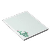 gepersonaliseerde cactus notebooks notitieblok (Schuin)