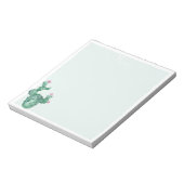 gepersonaliseerde cactus notebooks notitieblok (Linkerzijde)