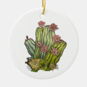 Gepersonaliseerde Cactus & Succulent Ornament (Voorkant)