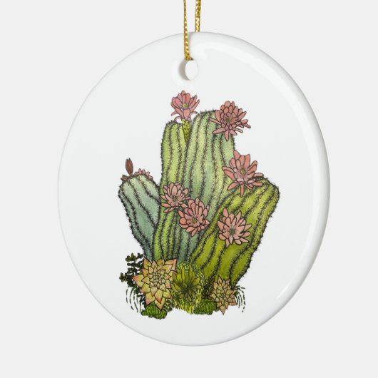 Gepersonaliseerde Cactus & Succulent Ornament (Links)