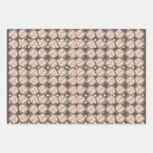 Gepersonaliseerde cadeau gezicht aangepaste foto K Inpakpapier Vel (Voorkant 3)