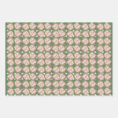 Gepersonaliseerde cadeau gezicht aangepaste foto K Inpakpapier Vel (Voorkant 2)