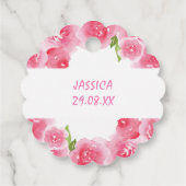 Gepersonaliseerde cadeau labels! bedankjes labels (Achterkant)