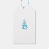 Gepersonaliseerde cadeaulabels | Vakantie, Metalli (Achterkant)