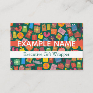 Gepersonaliseerde "cadeaus en Cadeaus" (GB/euro) Visitekaartje