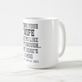 Gepersonaliseerde cadeaus koffiemok (Voorkant rechts)