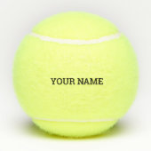 Gepersonaliseerde cadeaus tennisballen (Achterkant)