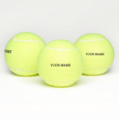 Gepersonaliseerde cadeaus tennisballen (Multi)