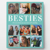 Gepersonaliseerde cadeaus voor Besties | Beste vri Fotoplaat (Voorkant)