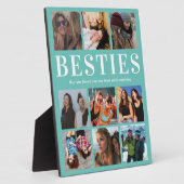 Gepersonaliseerde cadeaus voor Besties | Beste vri Fotoplaat (Zijkant)
