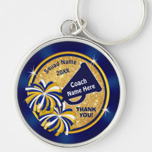 Gepersonaliseerde cadeaus voor een Cheer COACH, Bl Sleutelhanger
