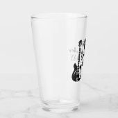 Gepersonaliseerde  cadeaus voor gitarist, muzikant glas (Rechts)