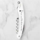 Gepersonaliseerde  cadeaus voor gitarist, muzikant kurkentrekker (Voorkant)