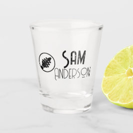 Gepersonaliseerde cadeaus voor gitarist, muzikant shot glas