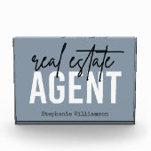 Gepersonaliseerde cadeaus voor makelaarsmedewerker fotoblokken (Voorkant)