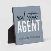 Gepersonaliseerde cadeaus voor makelaarsmedewerker fotoplaat (Voorkant)