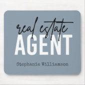 Gepersonaliseerde cadeaus voor makelaarsmedewerker muismat (Voorkant)
