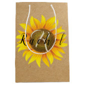 Gepersonaliseerde cadeautas voor zonnebloempitten (Voorkant)