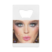 Gepersonaliseerde cadeautjes Design? Creditkaart Flessenopener (Achterkant)