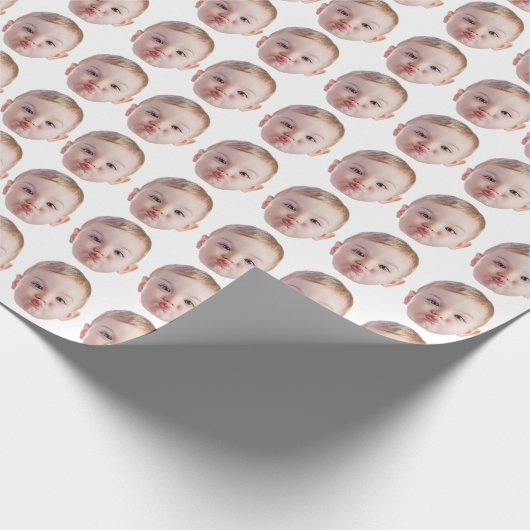 Gepersonaliseerde cadeauverpakking op maat geschen cadeaupapier (Hoek)