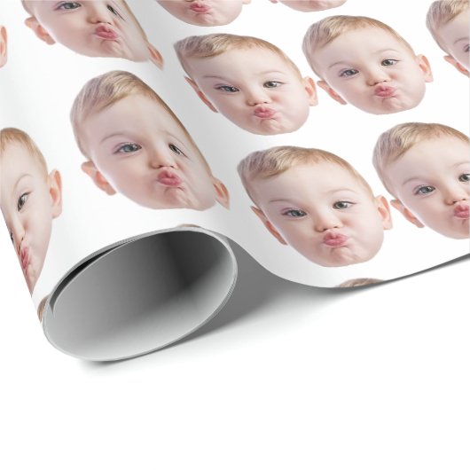 Gepersonaliseerde cadeauverpakking op maat geschen cadeaupapier (Rol Hoek)