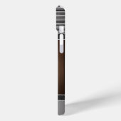 Gepersonaliseerde Caduceus Doctor Metal & Wood Case-Mate iPhone Case (Achterkant / Links)