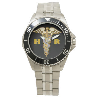 Gepersonaliseerde Caduceus (v1) Horloge