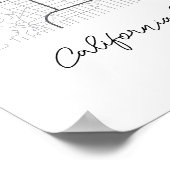 Gepersonaliseerde California Institute of Technolo Poster (Hoek)