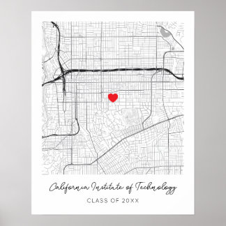 Gepersonaliseerde California Institute of Technolo Poster