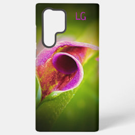Gepersonaliseerde Calla Lily Flower Samsung Hoesje Samsung Galaxy Hoesje