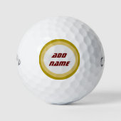 Gepersonaliseerde Callaway Golf Warbird golfballen (Voorkant)