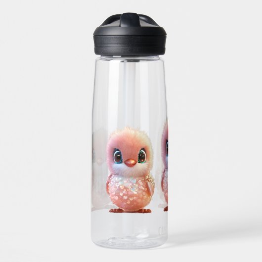 "Gepersonaliseerde CamelBak Eddy® 25 oz Clear Wate Waterfles (Voorkant)