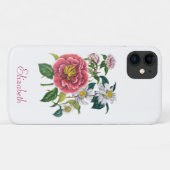 Gepersonaliseerde Camellias Case-Mate iPhone Case (Achterkant (horizontaal))