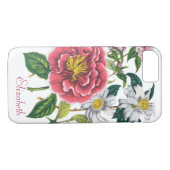 Gepersonaliseerde Camellias Case-Mate iPhone Case (Achterkant (Horizontaal))