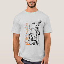 Gepersonaliseerde Camera Lens Fotografie T-shirt