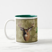 Gepersonaliseerde Camo Deer Mok (Links)