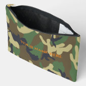 Gepersonaliseerde Camo Toilettas Etui (Open)