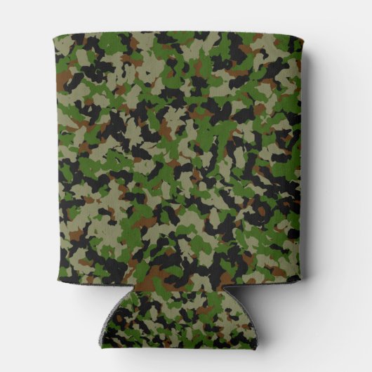 Gepersonaliseerde Camouflage Blikjeskoeler (Achterkant)