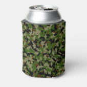 Gepersonaliseerde Camouflage Blikjeskoeler (Blikje Achterkant)