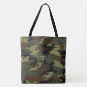gepersonaliseerde Camouflage Camo-Canvas tas (Voorkant)