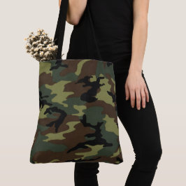 gepersonaliseerde Camouflage Camo-Canvas tas
