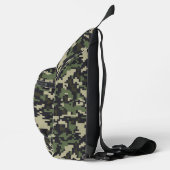 Gepersonaliseerde camouflage in militaire stijl sling bag (Rechts)