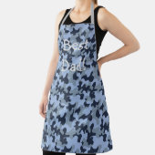 Gepersonaliseerde Camouflage Papa cadeau Schort (Insitu)