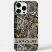Gepersonaliseerde camouflage van bos takken Case-Mate iPhone case (Achterkant)