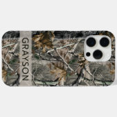 Gepersonaliseerde camouflage van bos takken Case-Mate iPhone case (Achterkant (horizontaal))